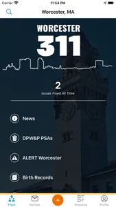 Worcester 311 screenshot 0