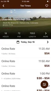 Four Mile Ranch GC screenshot 1