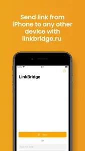 LinkBridge - Share links easy screenshot 0