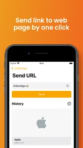 LinkBridge - Share links easy screenshot 1