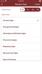 Alberta Driving Knowledge Test screenshot 7