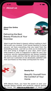 Beauty Runs Customer screenshot 9