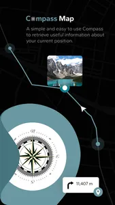 MapCompass : Compass with Maps screenshot 0