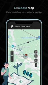 MapCompass : Compass with Maps screenshot 3