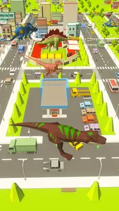 Dinosaur Rampage Dino Games screenshot 0