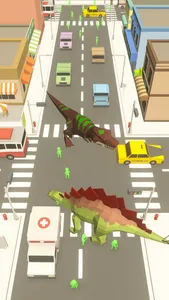 Dinosaur Rampage Dino Games screenshot 1