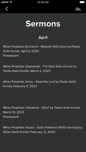 Legacy Bible Church Fishers screenshot 1