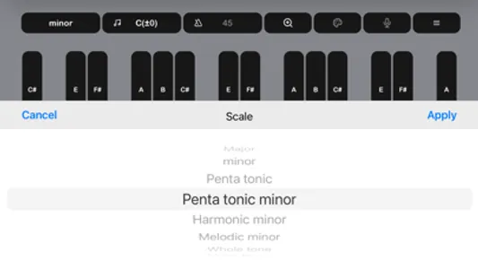 Vocal Scale Trainer PRO 15 screenshot 1