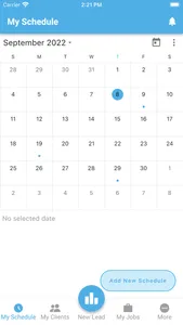 Vebbuilders Schedule App screenshot 1