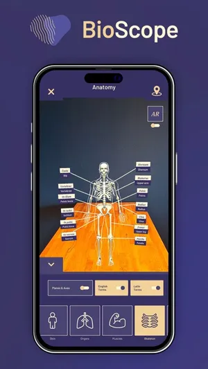 BioScope Anatomy 3D&AR Model screenshot 0