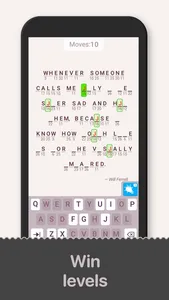 Cryptogram: Word Brain Puzzle screenshot 2