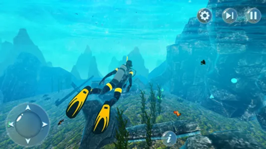 Shark Survival 3D Ocean Diving screenshot 2