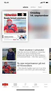 Bladet Vesterålen eAvis screenshot 0