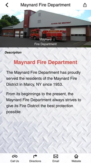Maynard Fire Department screenshot 1