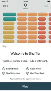 Shuffler - A Word Find Game screenshot 1