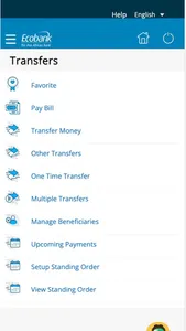 Ecobank Online screenshot 1