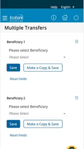 Ecobank Online screenshot 2