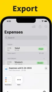 Basic Expense Tracker screenshot 3