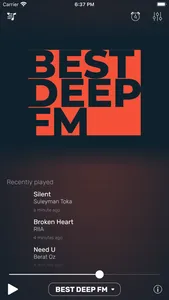 BEST DEEP FM screenshot 0