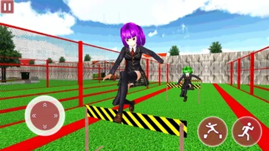 Anime School Girl Life 3d Game screenshot 1