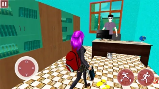 Anime School Girl Life 3d Game screenshot 3