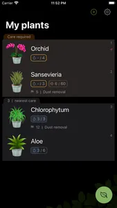 Plant Care Reminder App screenshot 1