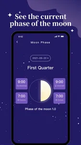 Moon Phase-Lunar Calendar App screenshot 1