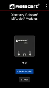 Relacart MiAudio screenshot 0