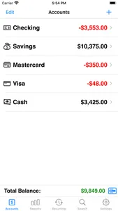 Accounts 3 Lite - Checkbook screenshot 0