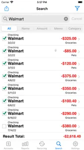 Accounts 3 Lite - Checkbook screenshot 5