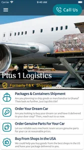 Plus1 Logistics screenshot 0