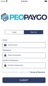 PEOPayGo Mobile App screenshot 1