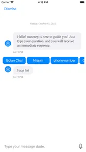 Genesys Bold360 Chat screenshot 0