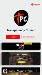 Transparency Church App screenshot 2