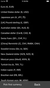 Exchange Rate Converter AM screenshot 3