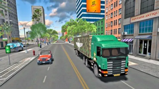 US Cargo Truck Simulator Game screenshot 0