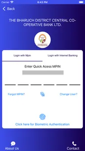 BharuchDCCB Mobile Banking screenshot 0