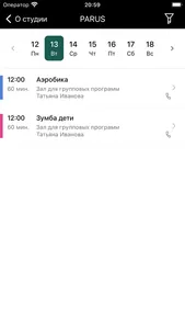 PARUS studio screenshot 2