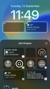 Widget spacer - empty, clear! screenshot 2