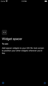 Widget spacer - empty, clear! screenshot 3