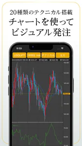 ひまわり証券 FX アプリ バーチャル口座用 screenshot 3