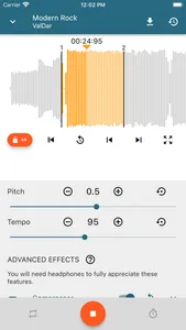 Up Tempo: Pitch, Speed Changer screenshot 4