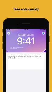 LockNotes: Note on Lock Screen screenshot 3