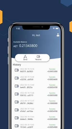 AET eWallet screenshot 1