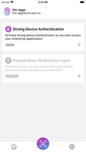 Secure Authentication Suite screenshot 1