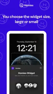 Homies Widget screenshot 2