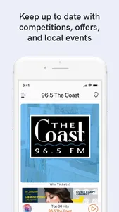 96.5 The Coast screenshot 2