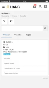Hang Administradora screenshot 2