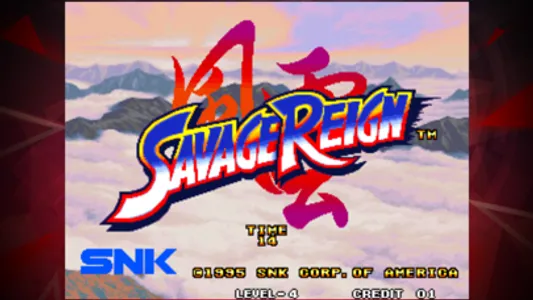 SAVAGE REIGN ACA NEOGEO screenshot 0