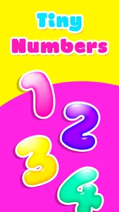 123 learning games Tiny Number screenshot 0